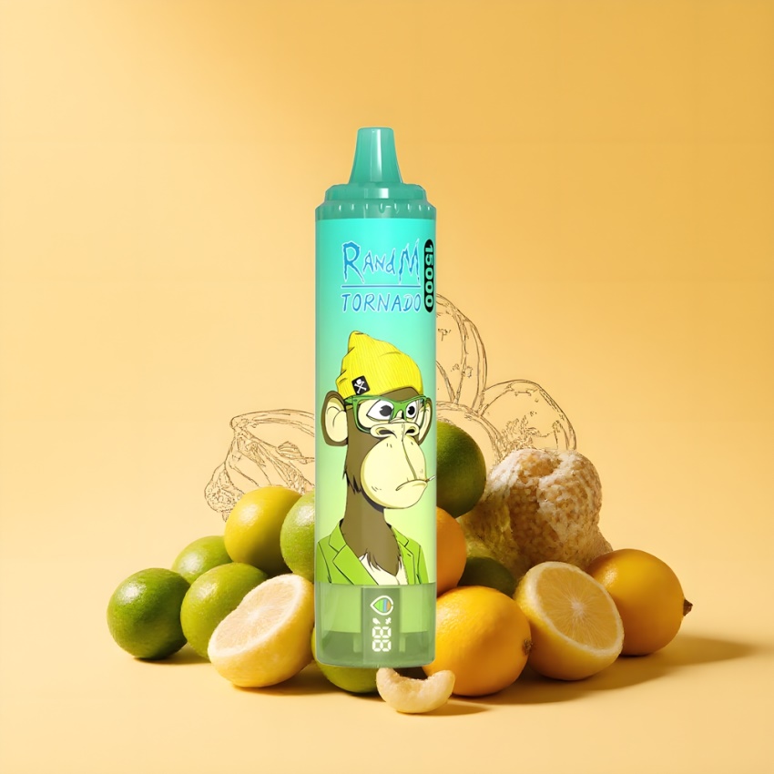 RandM Fumot Tornado 15000 Puffs (25ml, USB-C) magyar nagykereskedés Citrom-Lime