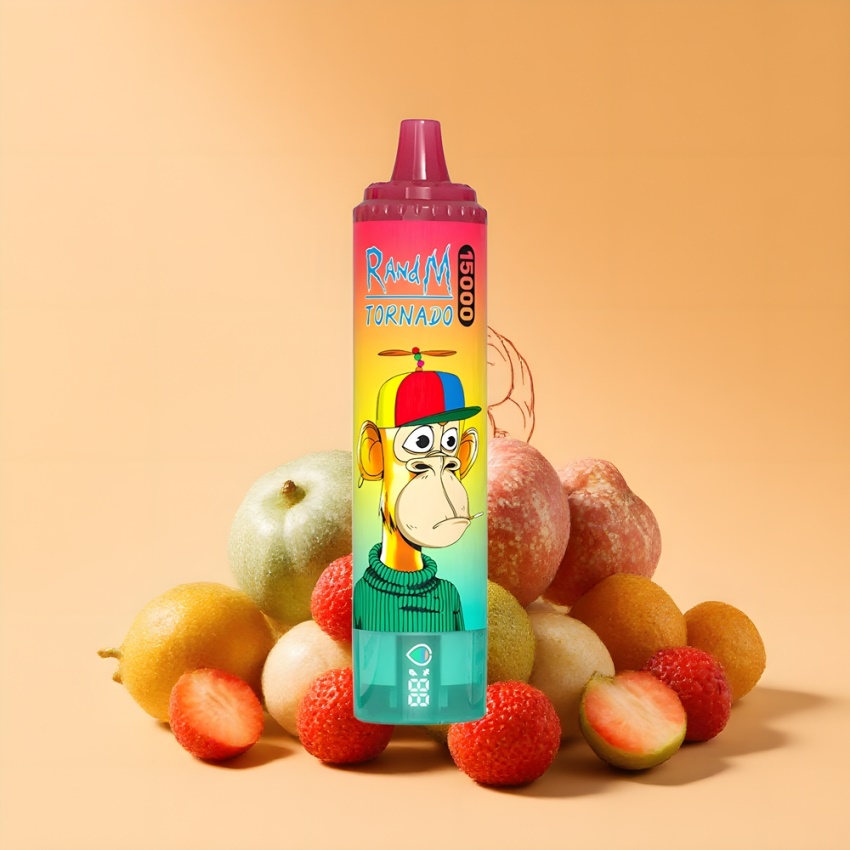RandM Fumot Tornado 15000 Puffs (25ml) magyar nagykereskedés Eper-Kiwi