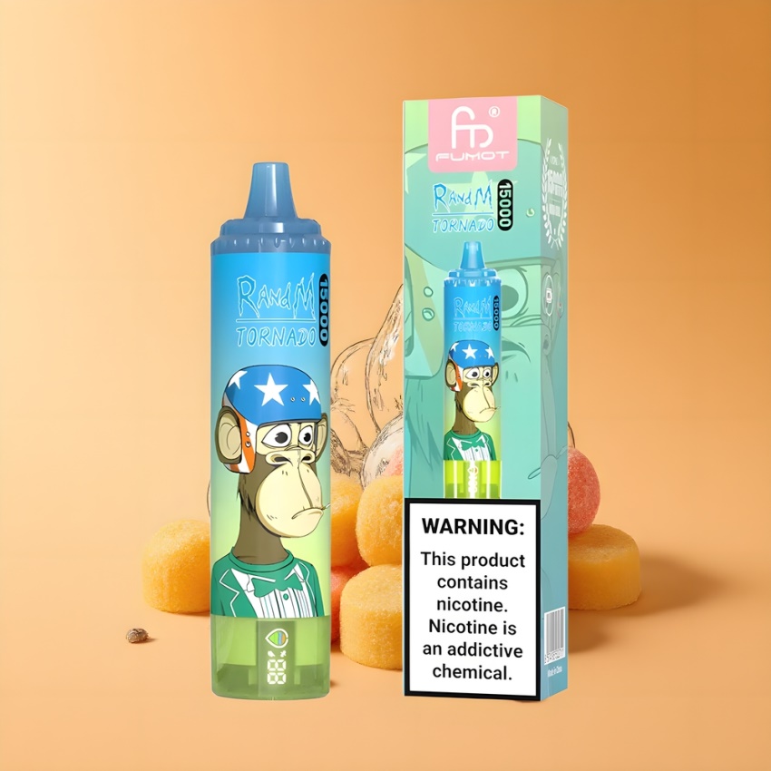 RandM Fumot Tornado 15000 Puffs 25ml magyar nagykereskedés Gumimaci