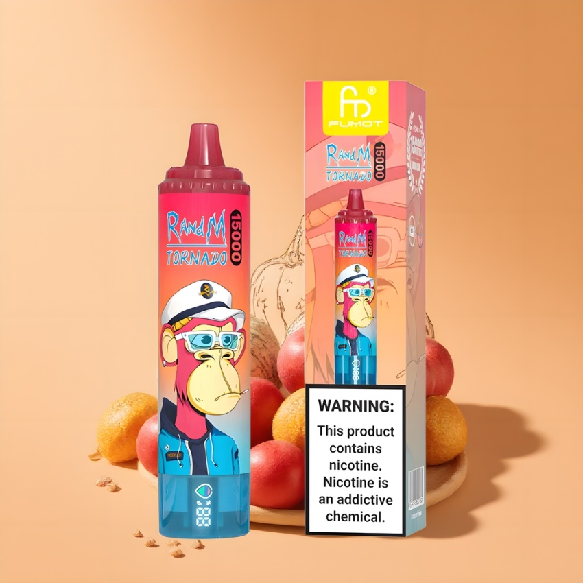 RandM Fumot Tornado 15000 Puffs Mesh magyar nagykereskedés Cseresznye