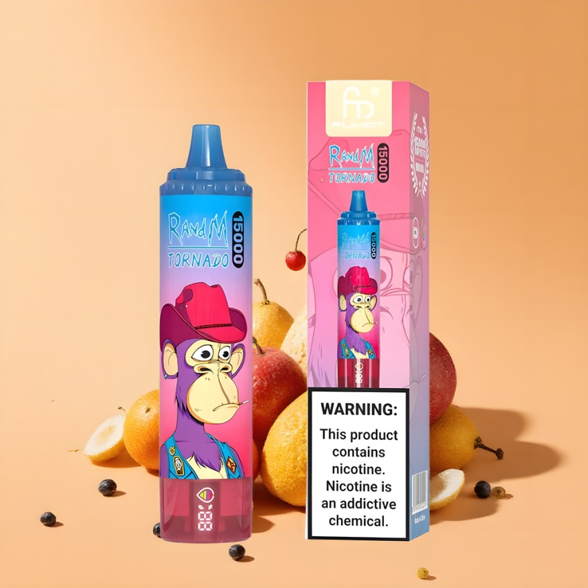 RandM Fumot Tornado 15000 Puffs magyar nagykereskedés Vegyesbogyó Mesh Coil