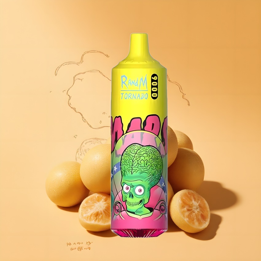RandM Fumot Tornado 9000 Puffs Három Manga magyar nagykereskedés RGB Kijelző