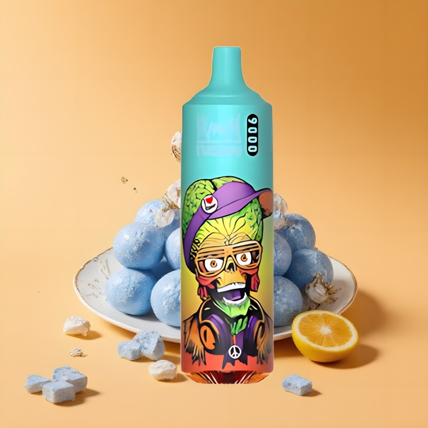 RandM Fumot Tornado 9000 Puffs magyar nagykereskedés Kék Jég (Bluelcious)