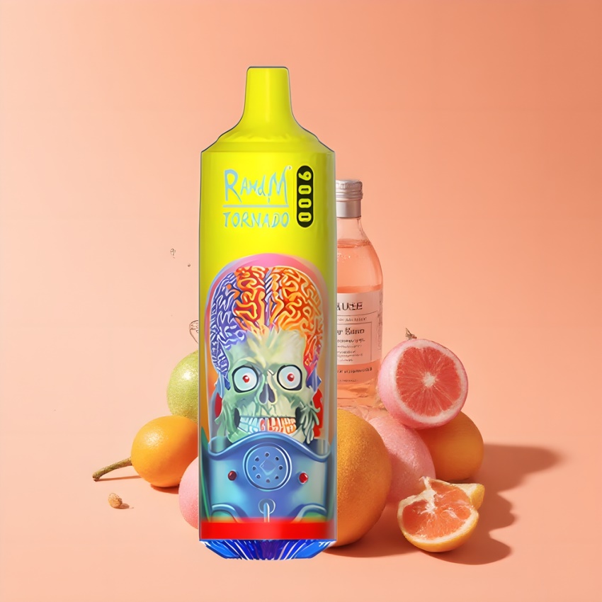 RandM Fumot Tornado 9000 Pufi Mesh Coil magyar nagykereskedés Rózsaszín Limonádé
