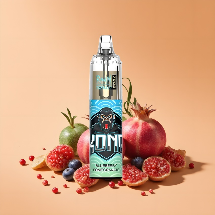 RandM Fumot Tornado 7000 Puffs (14ML) magyar nagykereskedés Kékáfonya Gránátalma