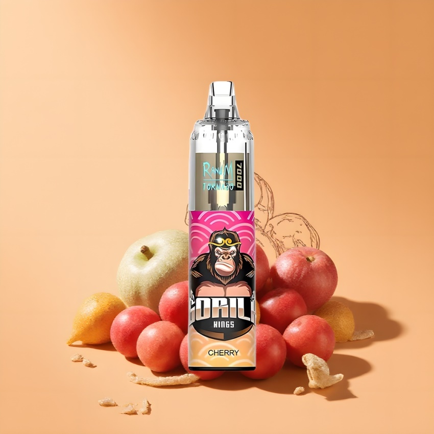 RandM Fumot Tornado 7000 Puffs magyar nagykereskedés Cseresznye Mesh Coil