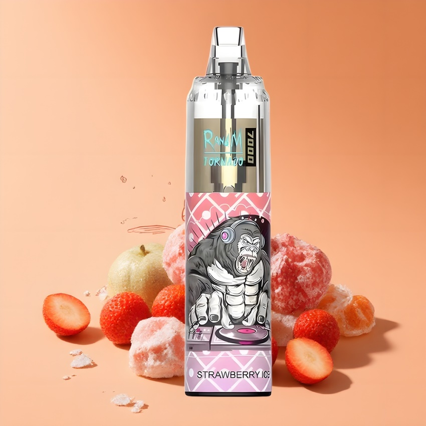 RandM Fumot Tornado 7000 Puffs magyar nagykereskedés Eperjég 14ML Mesh