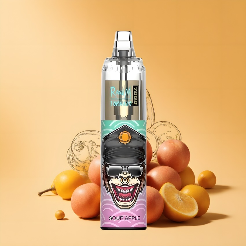 RandM Fumot Tornado 7000 Puffs magyar nagykereskedés Mesh Coil Sör Alma