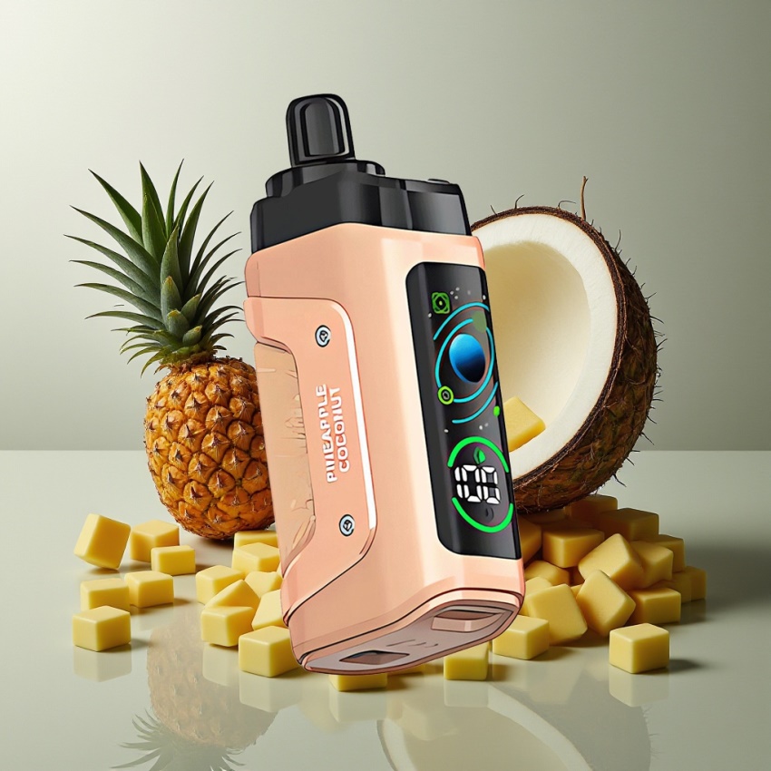 Razz Bar 45000 Puffs Eldobható E-cigaretta Ananász-Kókusz – Magyar nagykereskedés