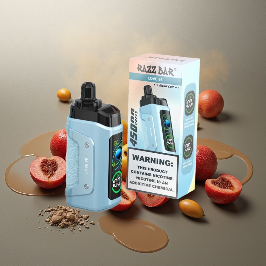 Razz Bar 45000 Puffs Eldobható E-cigaretta – Love 66 magyar nagykereskedés