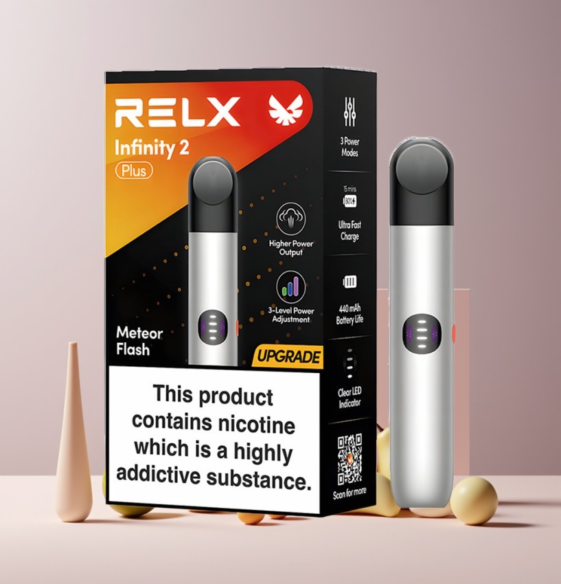 RELX Infinity 2 Plus 600 löket magyar nagykereskedés Meteor Villám (10W)