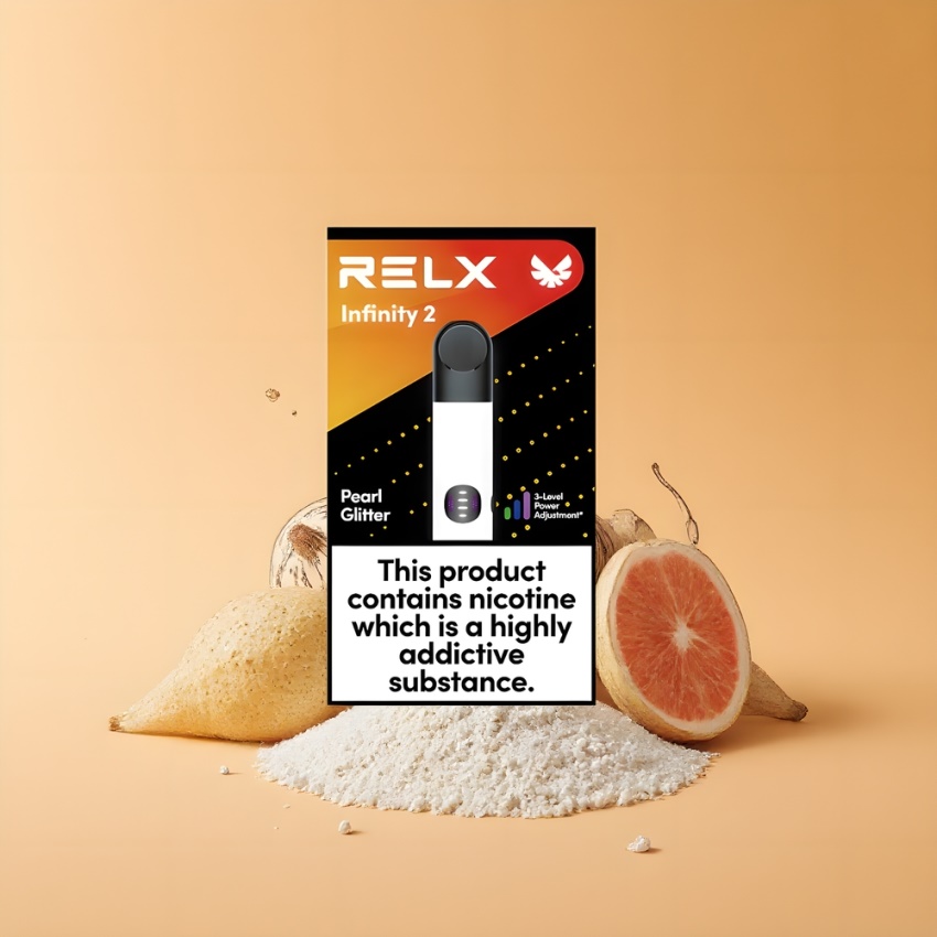 Relx Infinity 2 Vape Készülék 600-650 Lövet 440mAh magyar nagykereskedés Gyöngypor