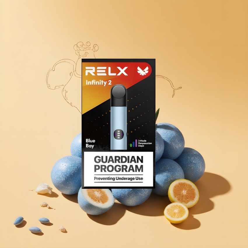Relx Infinity 2 Vape Készülék Kék, 650 Puffs, 440mAh, magyar nagykereskedés