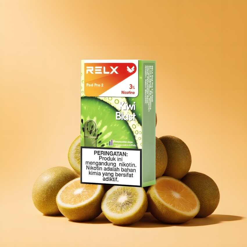 Relx Pod Pro 2 – 600 löket, 5% Nikotin, Boost Mód, Kiwi Robbanás (magyar nagykereskedés)