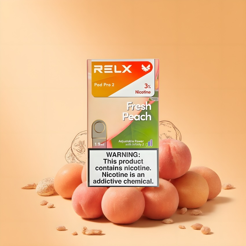 Relx Pod Pro 2 Magyar Nagykereskedés 600 Puffs Friss Őszibarack 1.9ml Boost