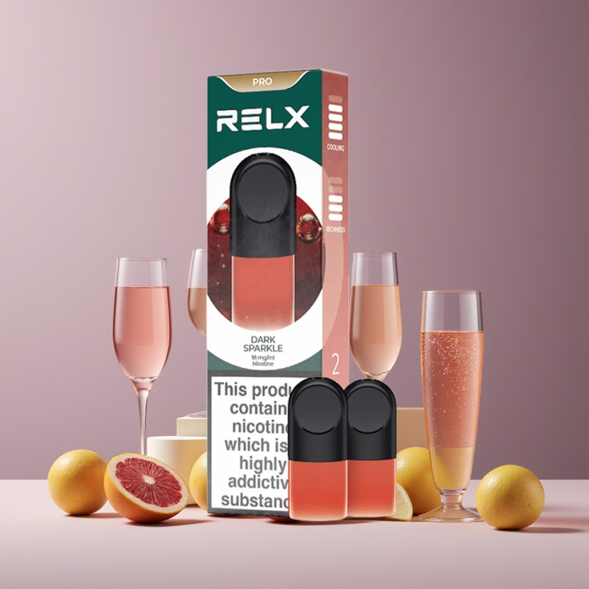 RELX Pod Pro Magyar Nagykereskedés Íz-Gyöngyös Sötét