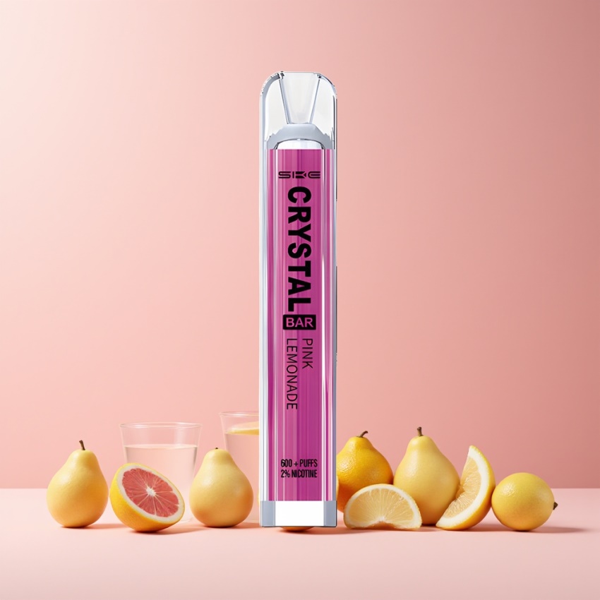 SKE Crystal BAR 600 Rózsaszín Limonádé Mesh Coil magyar nagykereskedés