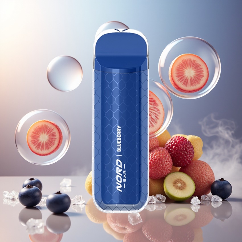 SMOK NORD BAR 4000 Puffs 8.5ml magyar nagykereskedés Áfonya Jég