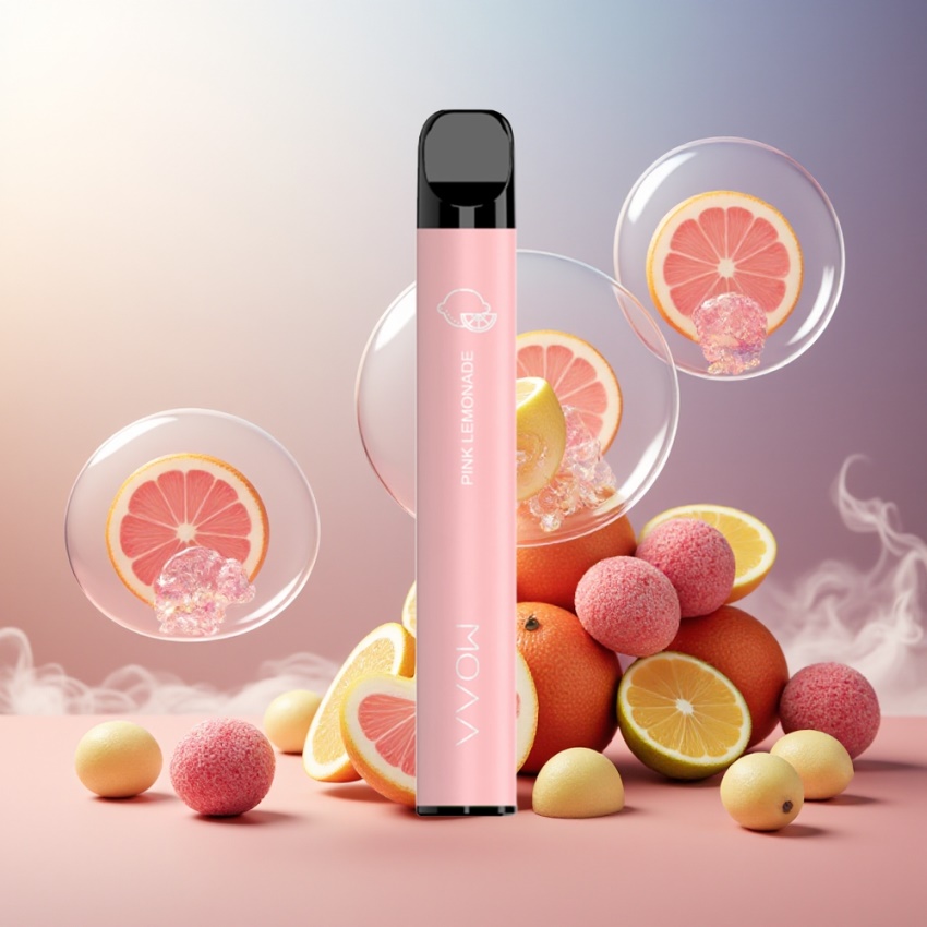 SMOK VVOW 600 Puffs 2ml magyar nagykereskedés Rózsaszín Limonádé