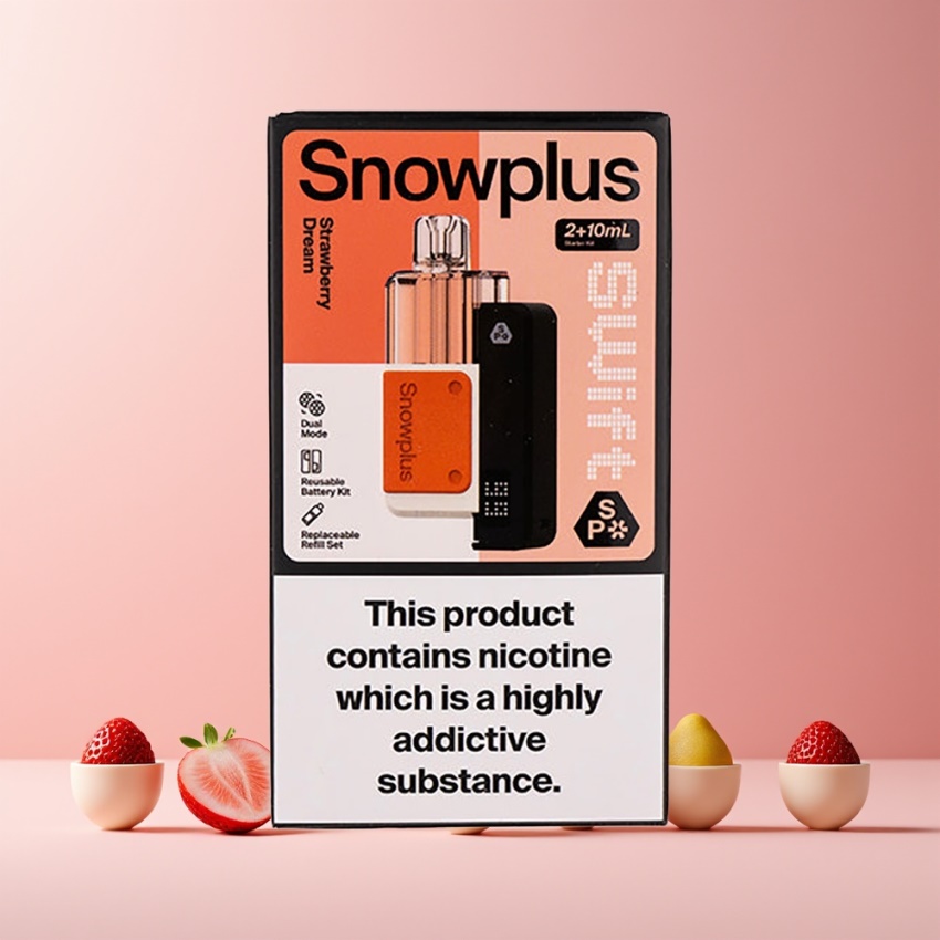 Snowplus Swift 5000 Puff Kettős háló magyar nagykereskedés Eper Álom