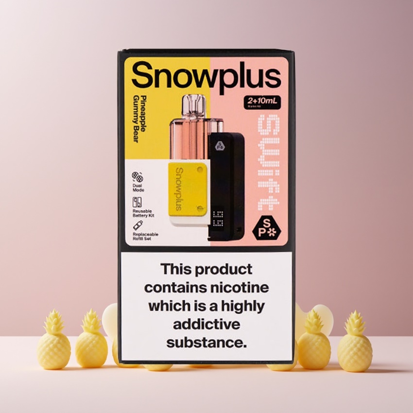 Snowplus Swift 5000 Puffs 1000 mAh magyar nagykereskedés Ananászos Gumicukor Medve