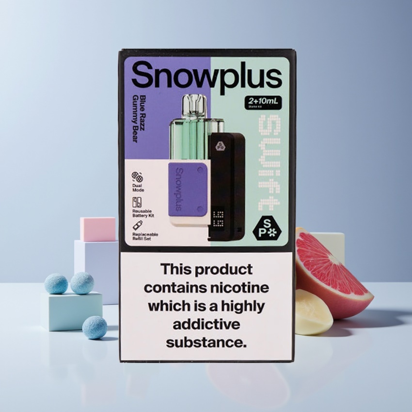 Snowplus Swift 5000 Puffs Kettős háló magyar nagykereskedés Kék Málna Gumicukor