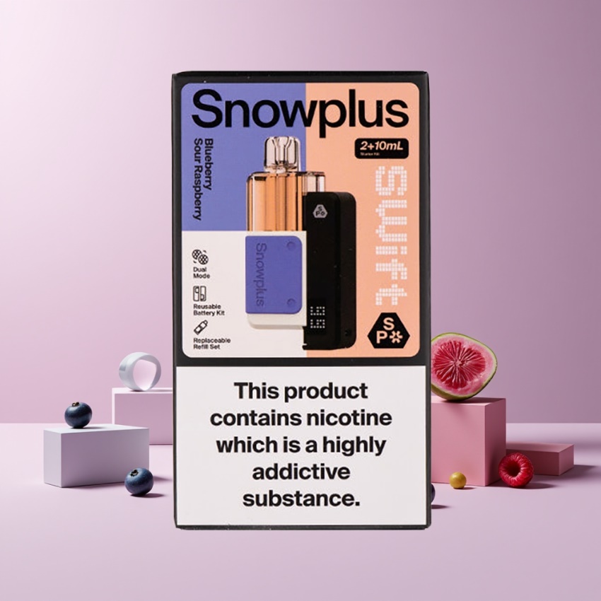 Snowplus Swift 5000 Puffs Kettős háló magyar nagykereskedés Áfonya-Savanyú Málna