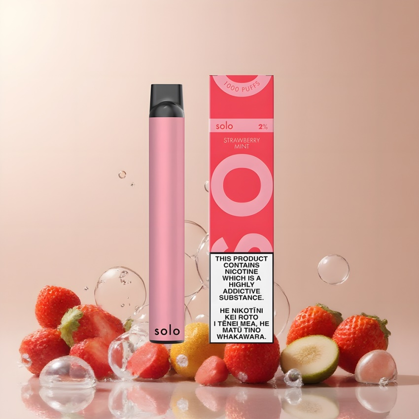 Solo 1000 Puffs Eper-Menta Mesh magyar nagykereskedés