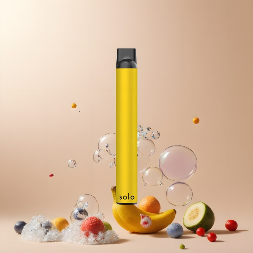 Solo 1000 Puffs Mesh Disposable Vape Banán – magyar nagykereskedés