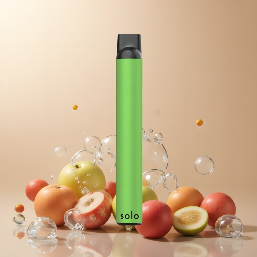 Solo 1000 Puffs Mesh Disposable Vape Savanyú Alma – magyar nagykereskedés