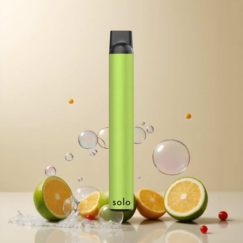 Solo 1000 Puffs Mesh Disposable Vape Savanyú Lime magyar nagykereskedés