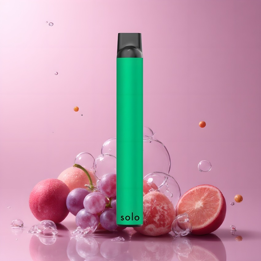 Solo 1000 Puffs Mesh Disposable Vape Édes Szőlő magyar nagykereskedés