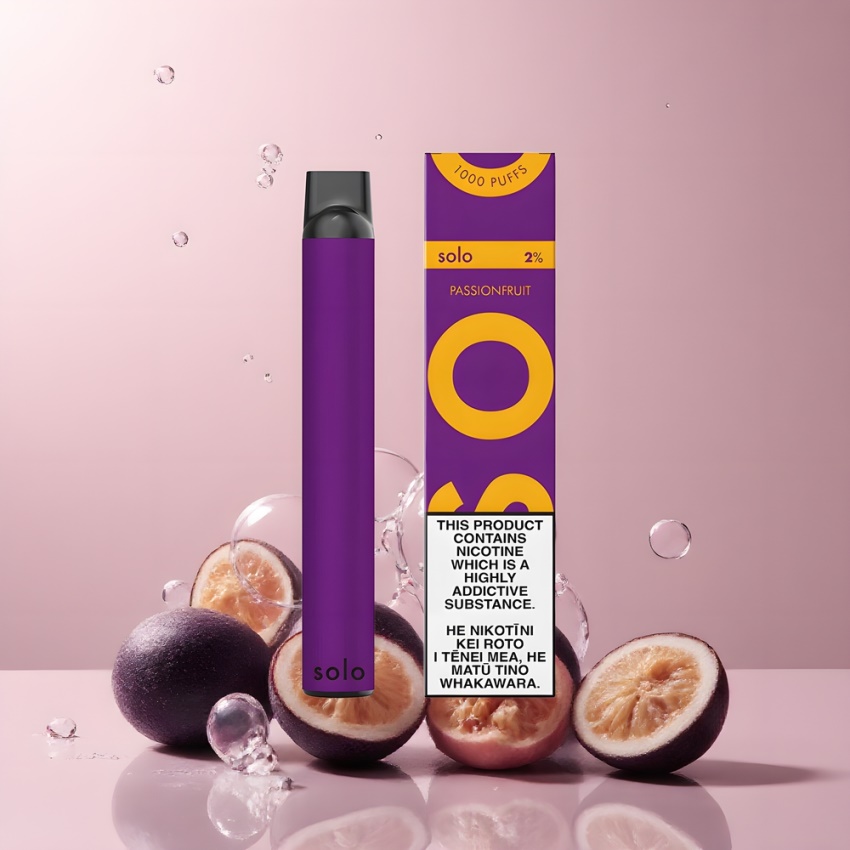 Solo 1000 Puffs Mesh Elszívható Vape Passiógyümölcs magyar nagykereskedés