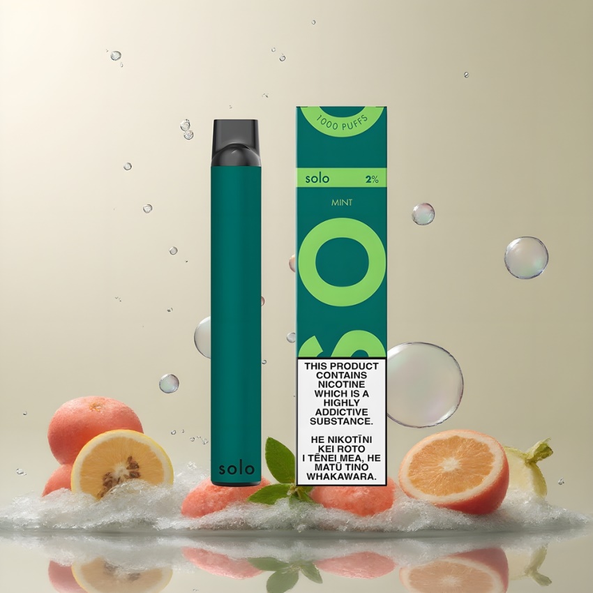 Solo 1000 Puffs Mesh magyar nagykereskedés Mentol Eldobható Vape