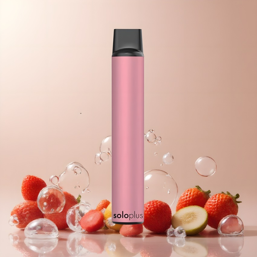 Solo Plus 2800 Puffs 6.5ml E-liquid magyar nagykereskedés Eper Menta