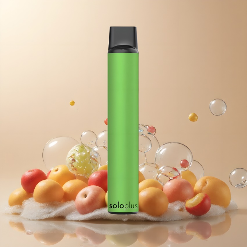 Solo Plus 2800 Puffs 6.5ml magyar nagykereskedés Savanyú Alma Disposable Vape