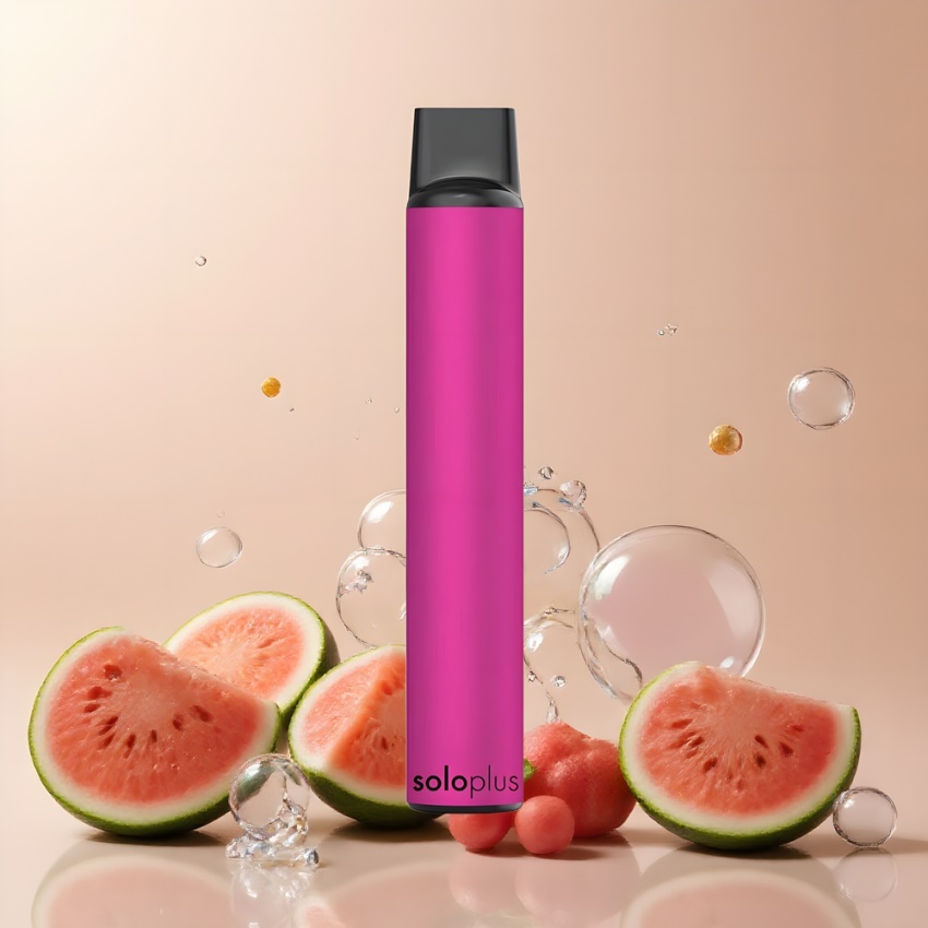 Solo Plus 2800 Puffs Mesh Coil Disposable Vape Görögdinnye Menta magyar nagykereskedés