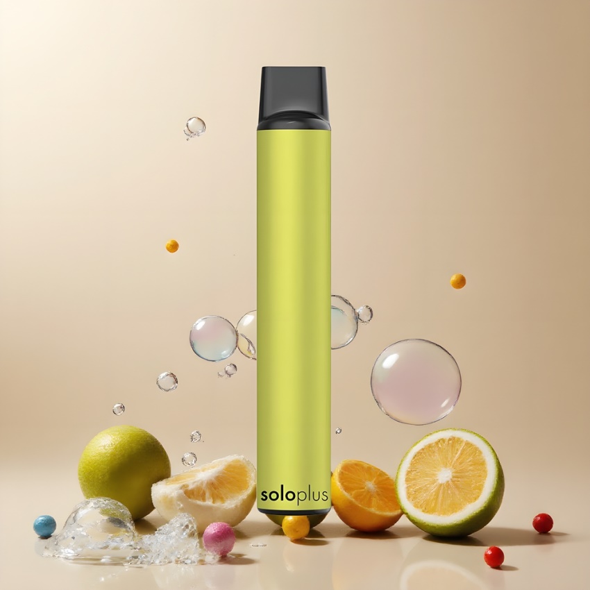 Solo Plus 2800 Puffs Mesh Coil Disposable Vape Savanyú Citrom magyar nagykereskedés