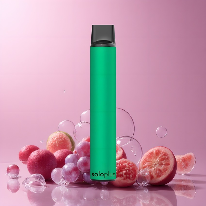 Solo Plus 2800 Puffs Mesh Coil Disposable Vape Édes Szőlő magyar nagykereskedés