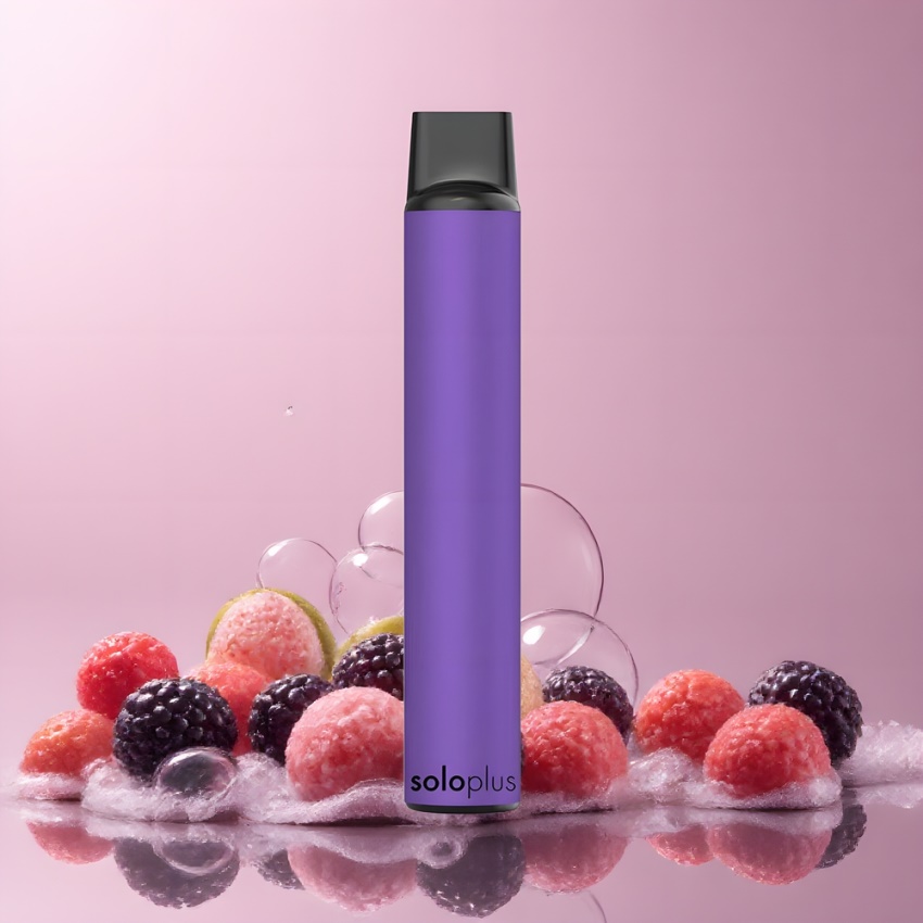 Solo Plus 2800 Puffs Mesh Coil Egyszerhasználatos Vape Feketereszt magyar nagykereskedés