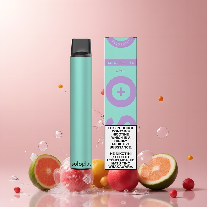 Solo Plus 2800 Puffs Mesh Coil magyar nagykereskedés Disposable Vape Édes