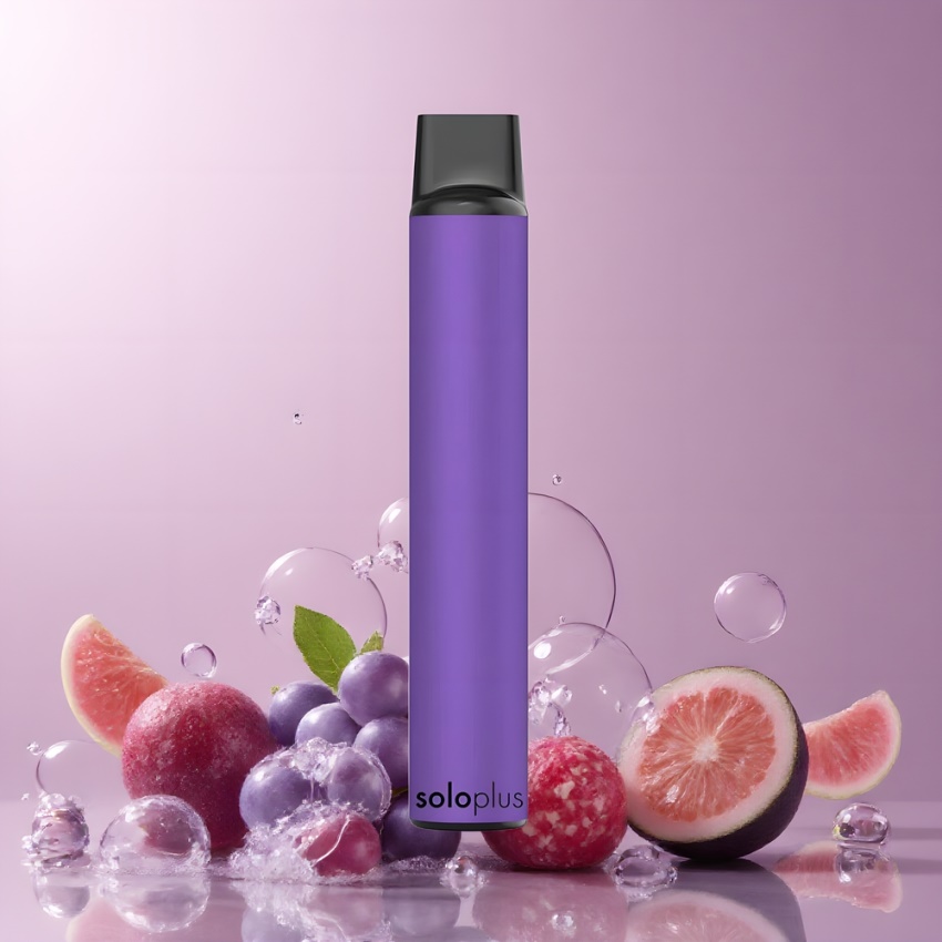 Solo Plus 2800 Puffs Mesh Egyszerhasználatos Vape Szőlő Menta magyar nagykereskedés (74 karakter)