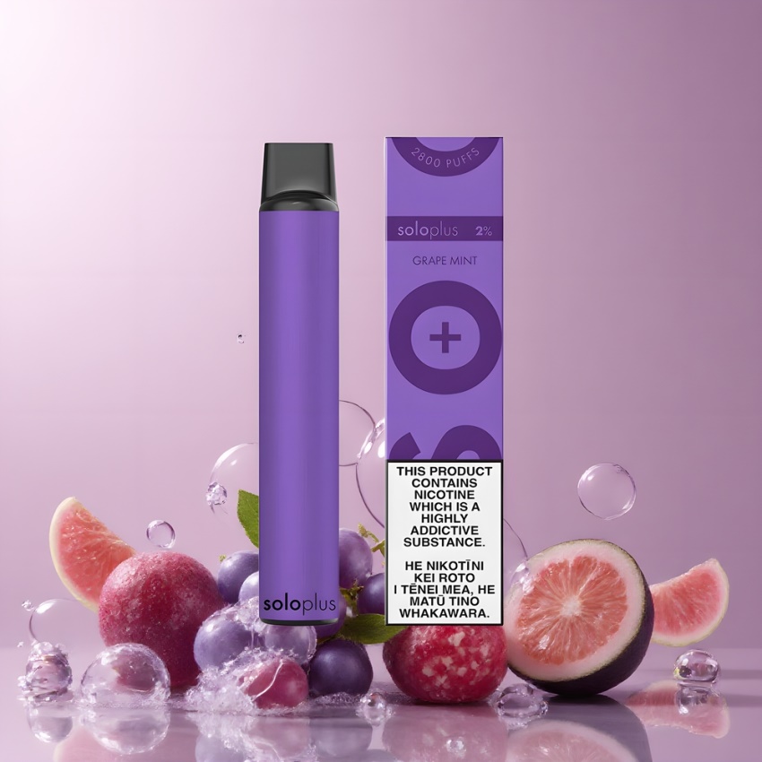 Solo Plus 2800 Puffs Mesh Egyszerhasználatos Vape Szőlő Menta magyar nagykereskedés (74 karakter)