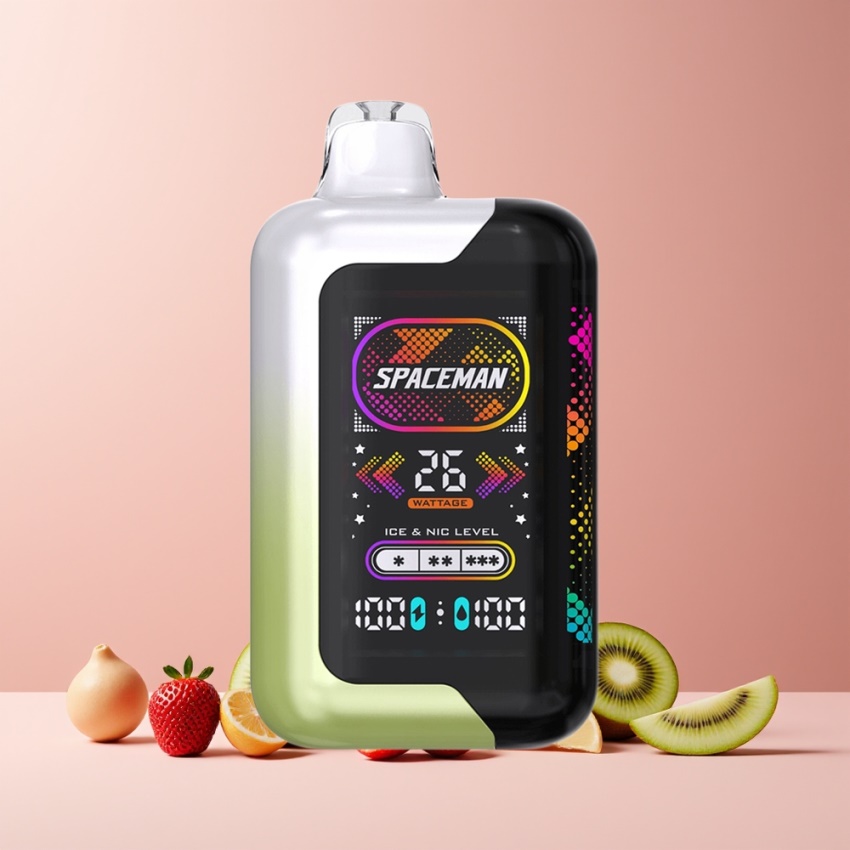 SPACEMAN SP40000 1000mAh Eldobható Eper-Kiwi magyar nagykereskedés