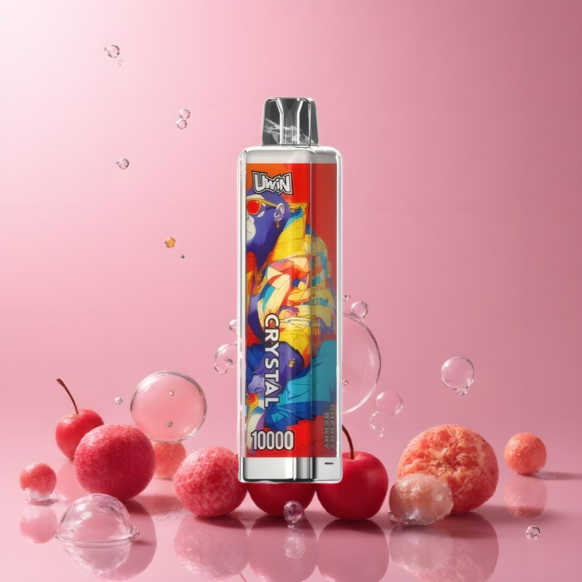 Uwin Crystal 10000 Puffs RGB Cseresznye-Bogyó magyar nagykereskedés