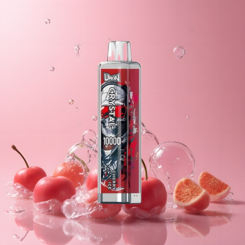 Uwin Crystal 10000 Puffs RGB Cseresznye Jég magyar nagykereskedés