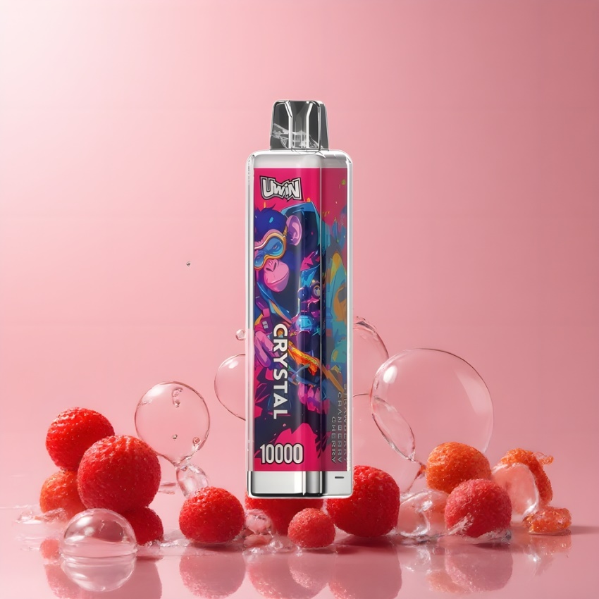 Uwin Crystal 10000 Puffs RGB E-Liquid (Epresz Áfonya Cseresznye) magyar nagykereskedés