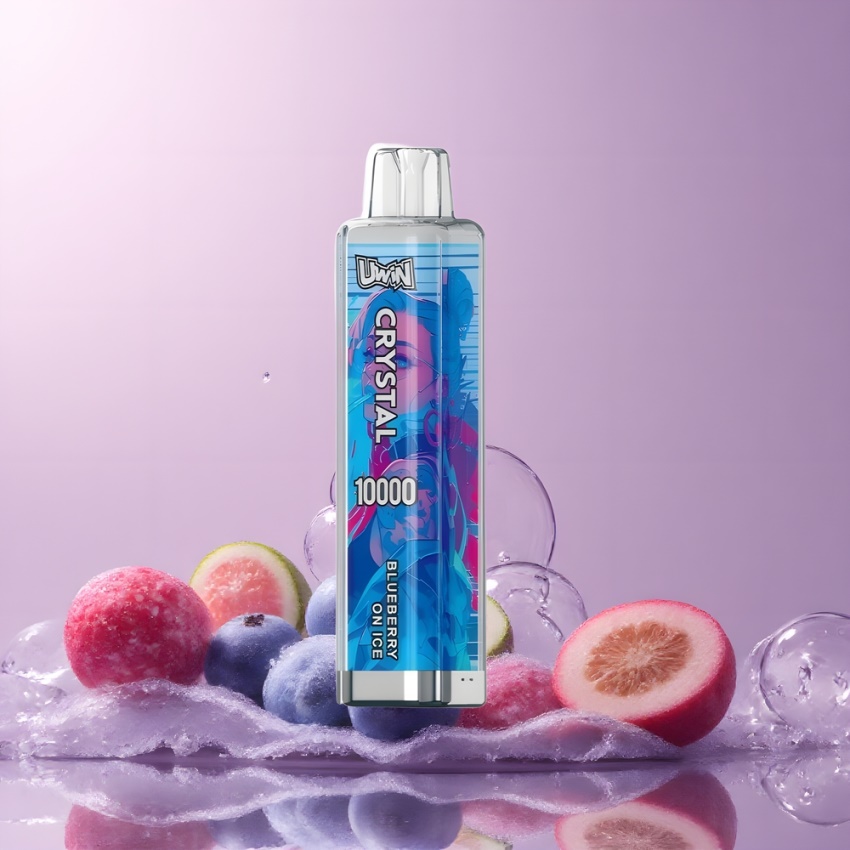 Uwin Crystal 10000 Puffs RGB Magyar Nagykereskedés Jégáfonya