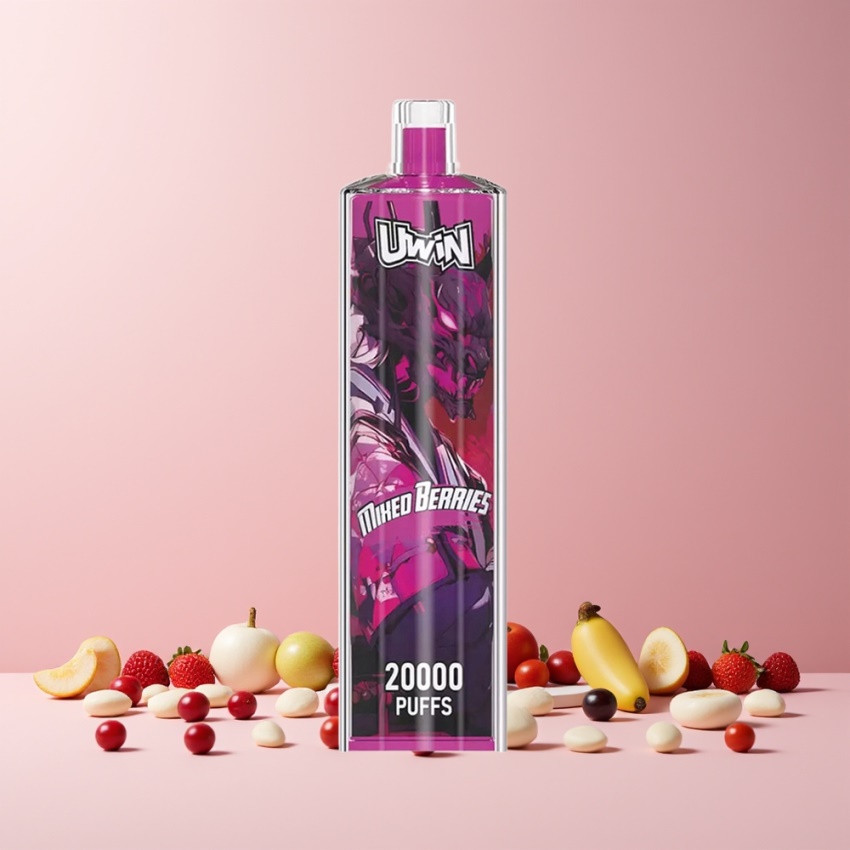 Uwin Shisha Crystal 20000 Puff DTL magyar nagykereskedés Vegyesbogyók