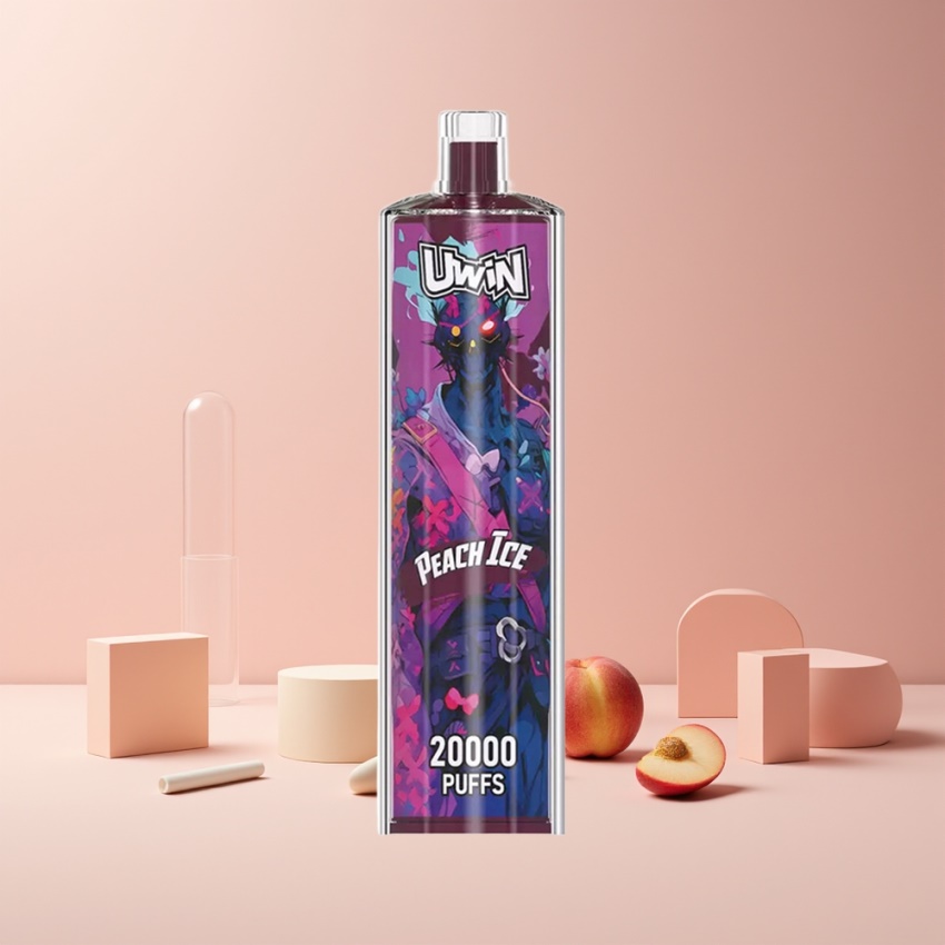 Uwin Shisha Crystal 20000 Puff magyar nagykereskedés Őszibarack Jég Mesh Coil
